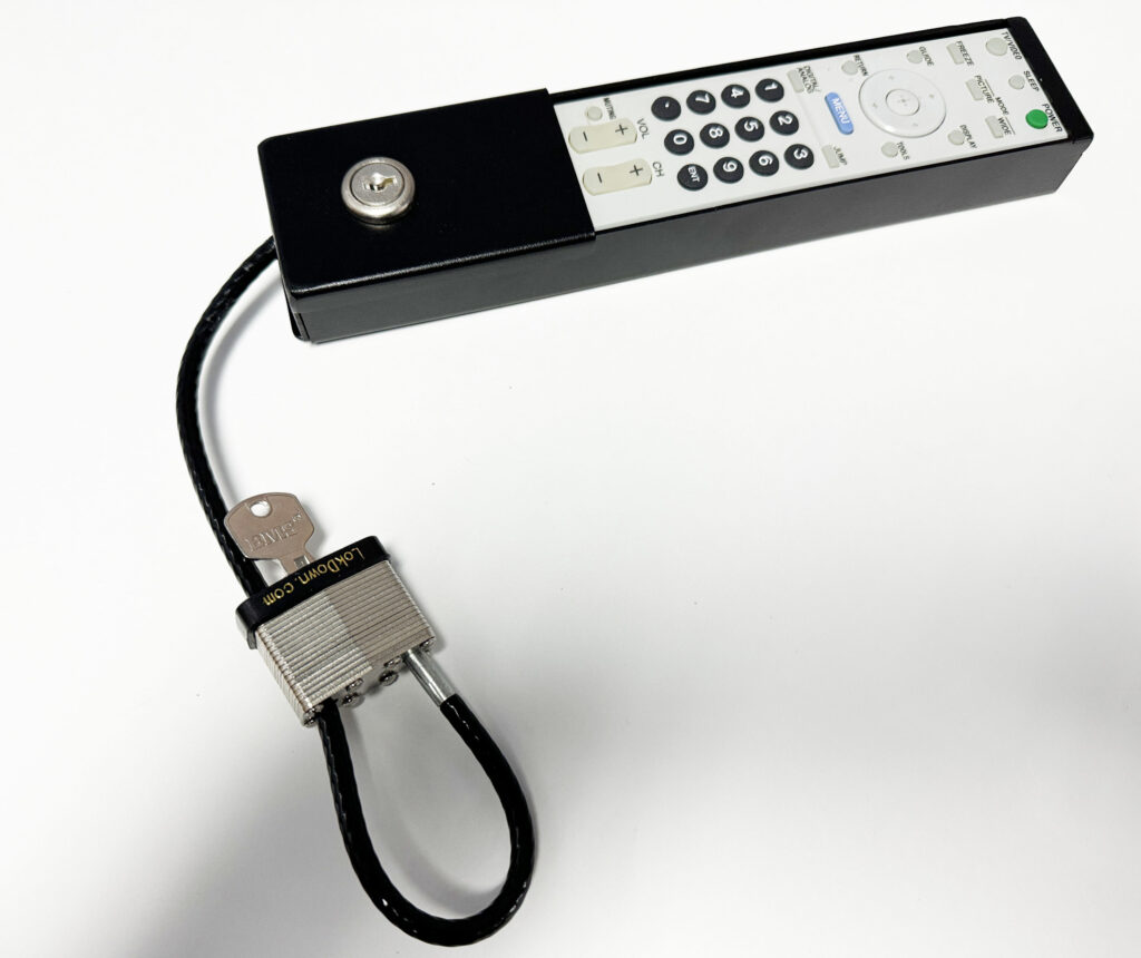 TV Remote Lock Box for Hotels & Hospitals | BMS