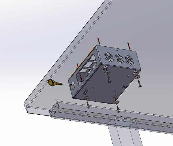 Mac Mini M4 CHIP (2024) Anti-Theft Security Enclosure – MAC-TRAP